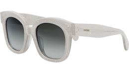 CELINE 3 Dots Milky Grey Geometric Sunglasses