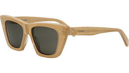 CELINE 3 Dots Peach Cat Eye Sunglasses