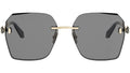 Serpenti Forever Gold Square Sunglasses