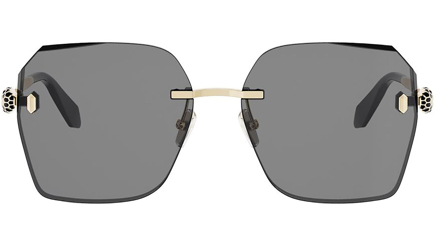 Serpenti Forever Gold Square Sunglasses