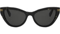 B.zero1 Shiny Black Cat Eye Sunglasses
