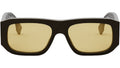 Fendi Shadow Brown Rectangular Sunglasses