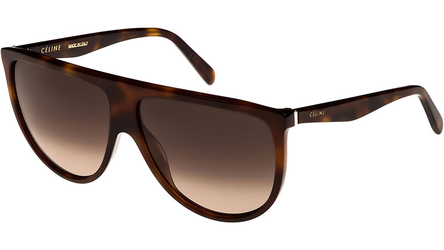 CELINE Havana Geometric Sunglasses