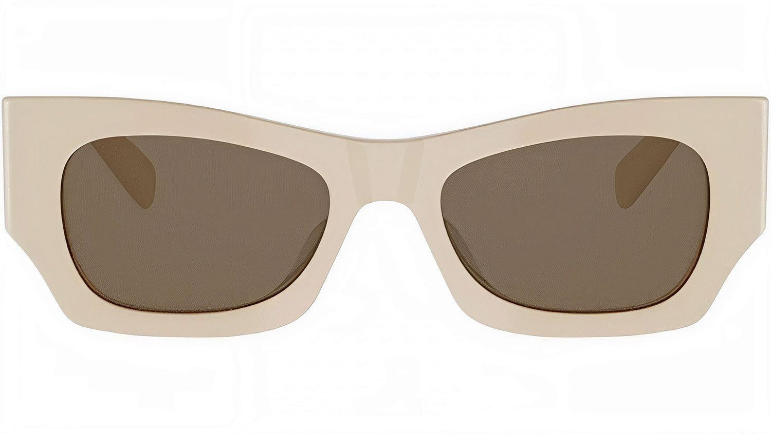 CELINE 3 Dots White Cat Eye Sunglasses