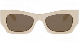 CELINE 3 Dots White Cat Eye Sunglasses