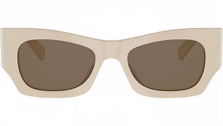 CELINE 3 Dots White Cat Eye Sunglasses