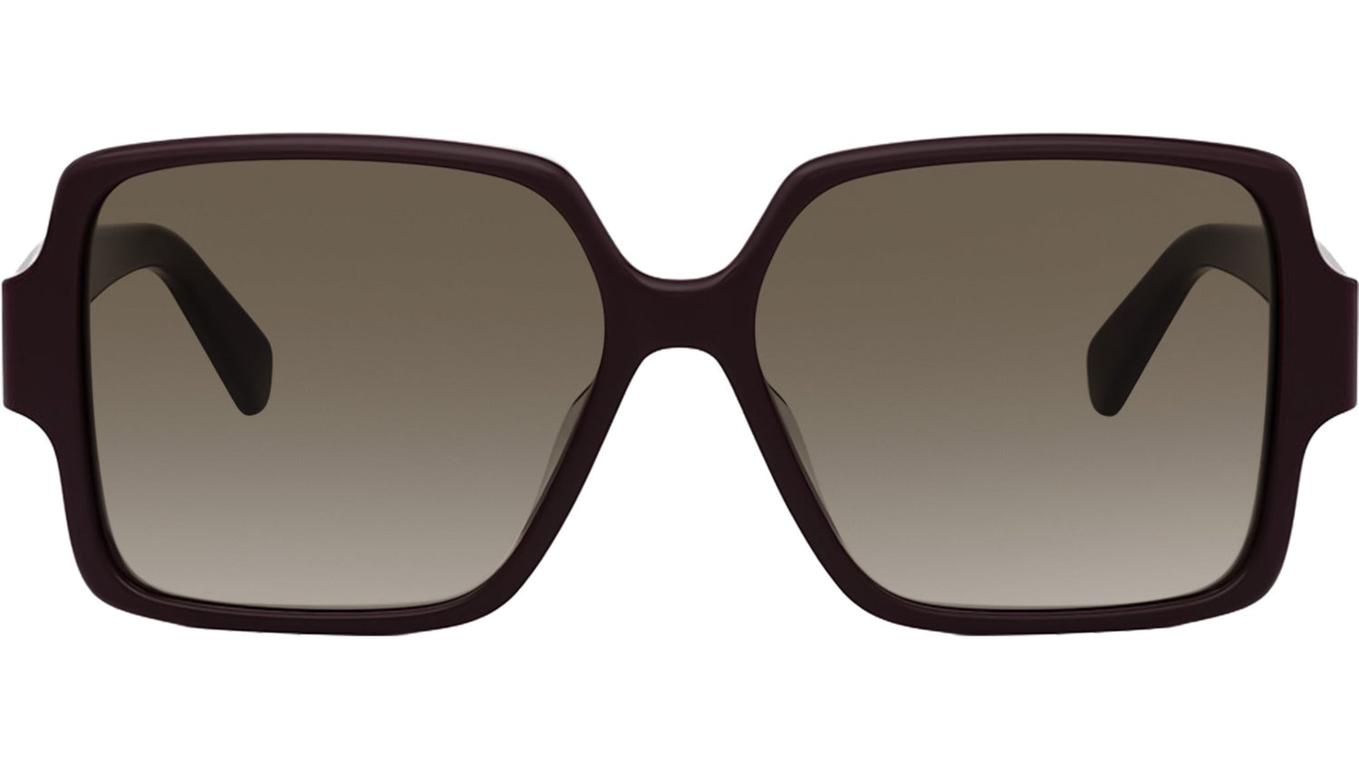 Triomphe Bordeaux Square Sunglasses
