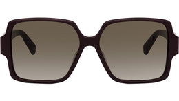Triomphe Bordeaux Square Sunglasses