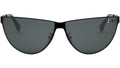 Fendi Cut Out Black Cat Eye Sunglasses