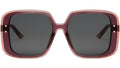 DiorHighlight S3F Burgundy Square Sunglasses