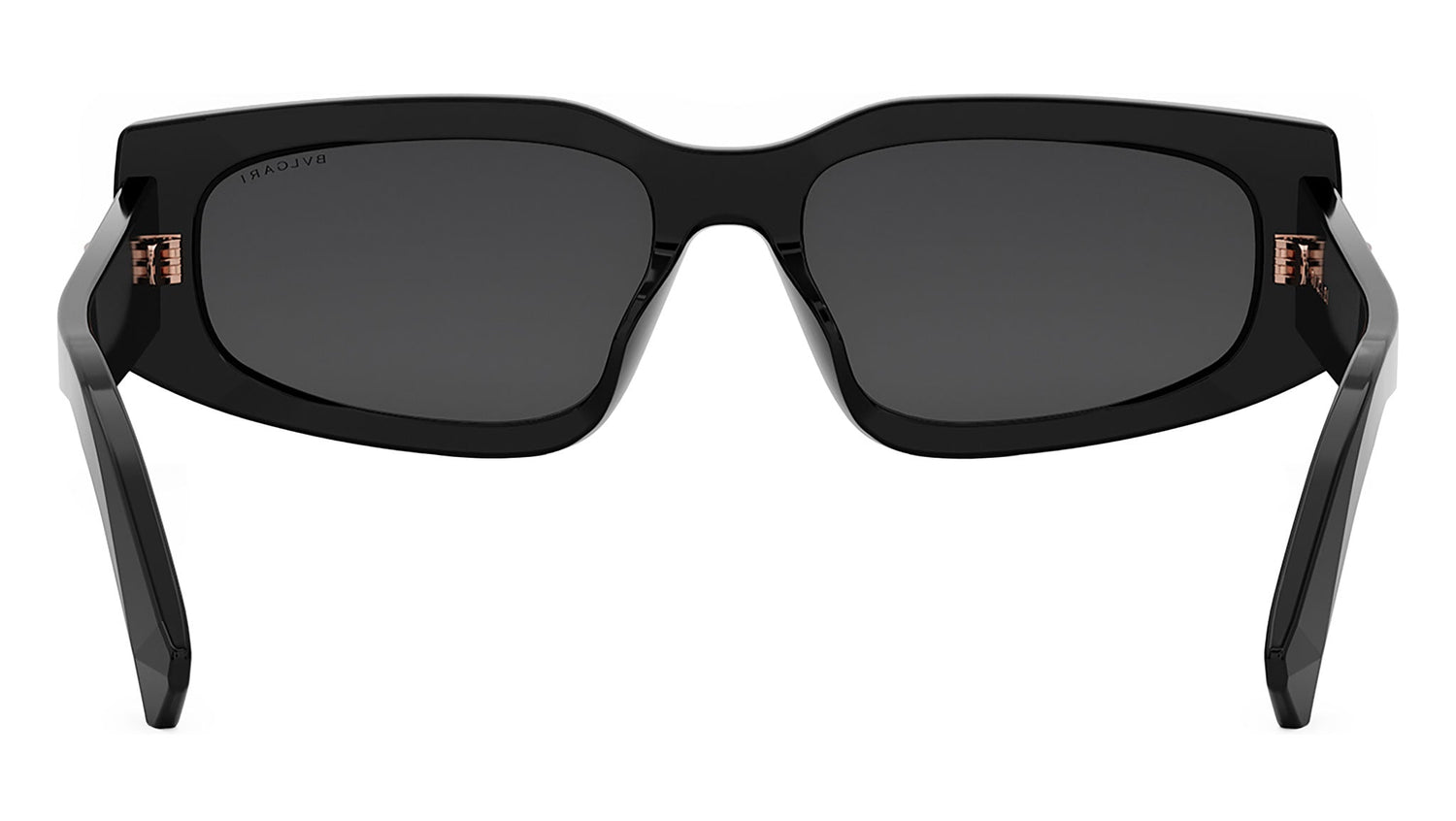B.zero1 Black Rectangular Sunglasses