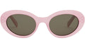 CELINE 3 Dots Opaline Pink Round Sunglasses