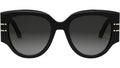 DiorSignature R2I Shiny Black Butterfly Sunglasses