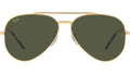 New Aviator RB3625 919631 Gold Green