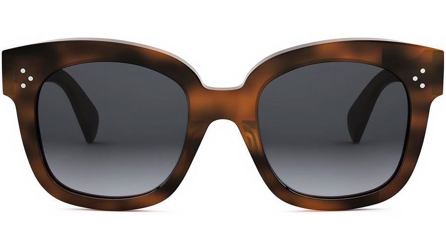 CELINE 3 Dots Havana Square Sunglasses