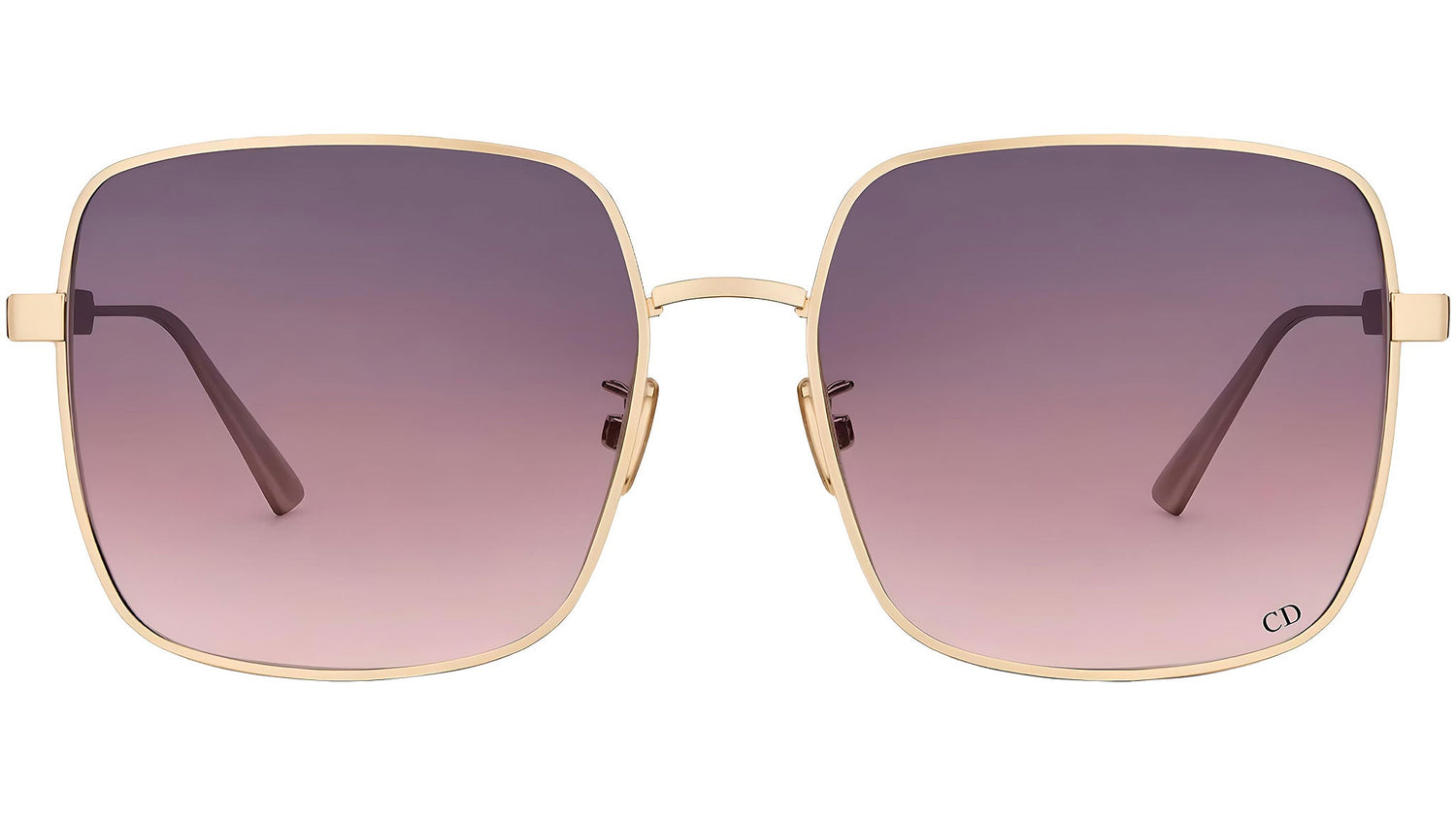 DiorCannage S1U Gold Square Sunglasses