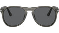 PO9649S taupe grey trasparent grey