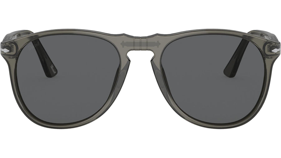 PO9649S taupe grey trasparent grey