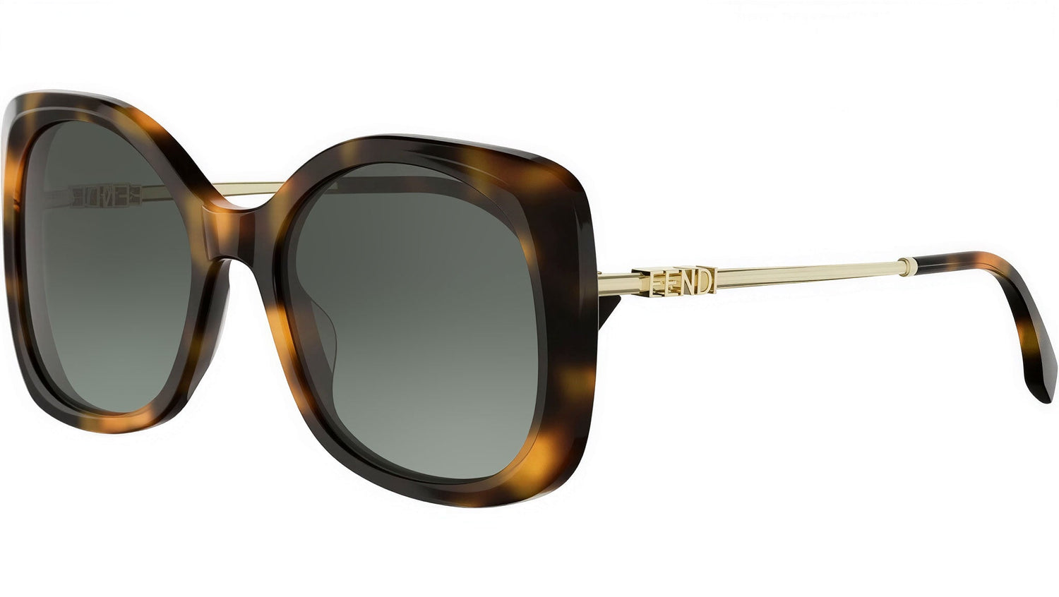 Fendigraphy Havana Butterfly Sunglasses