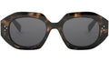 CELINE 3 Dots Havana Geometric Sunglasses