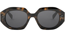 CELINE 3 Dots Havana Geometric Sunglasses