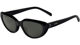 CELINE 3 Dots Black Cat Eye Sunglasses