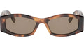 Forever Fendi Brown Geometric Sunglasses