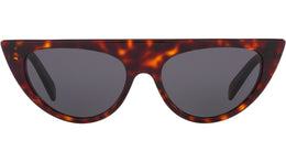 CELINE 3 Dots Havana Geometric Sunglasses