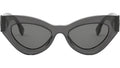 FF Diamonds Grey Cat Eye Sunglasses