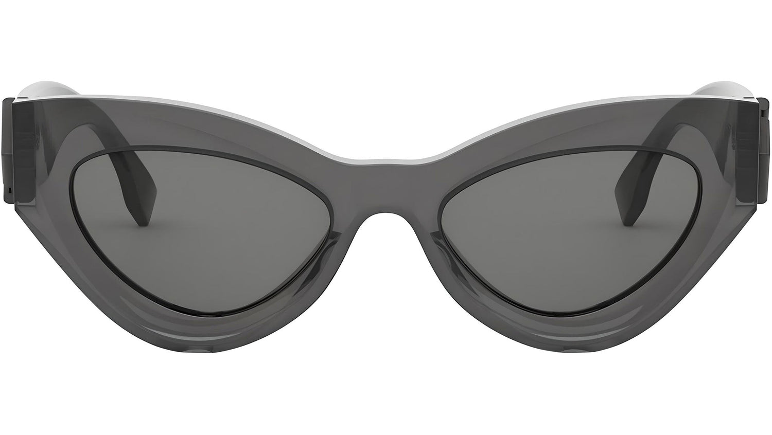 FF Diamonds Grey Cat Eye Sunglasses