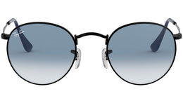 Round Metal RB3447 black blue gradient