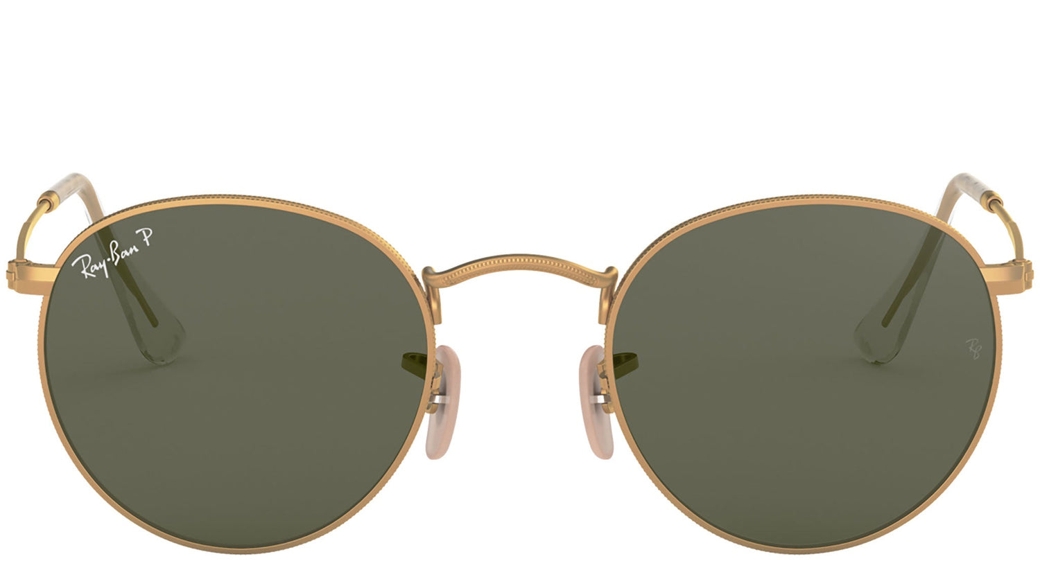 Round Metal RB3447 matte gold classic