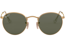 Round Metal RB3447 matte gold classic