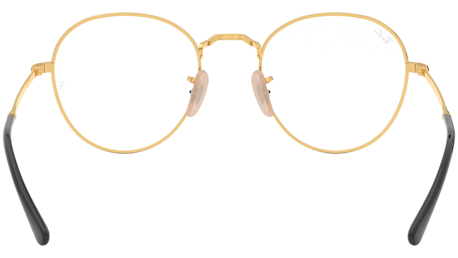 Round Metal Optics II RB3582V gold on top black
