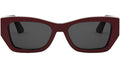 MissDior S1I Bordeaux Geometric Sunglasses