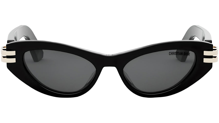 CDior B1U Black Cat Eye Sunglasses