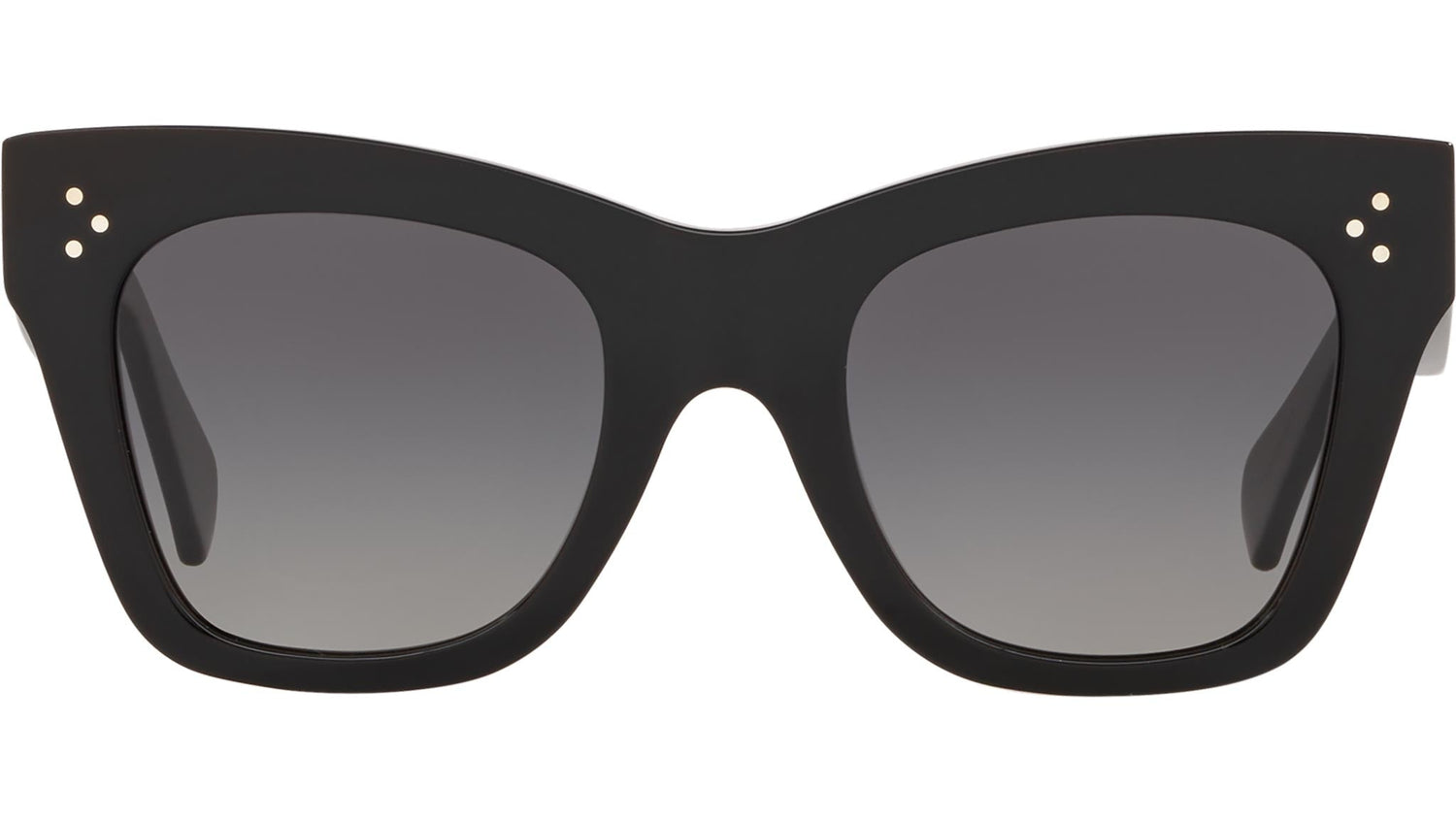 CELINE 3 Dots Black Cat Eye Sunglasses