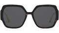 30Montaigne S6U Havana Square Sunglasses