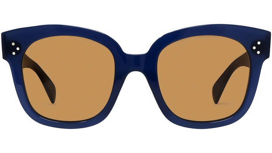 CELINE 3 Dots Blue Square Sunglasses