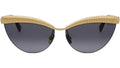 Tubogas Gold Cat Eye Sunglasses