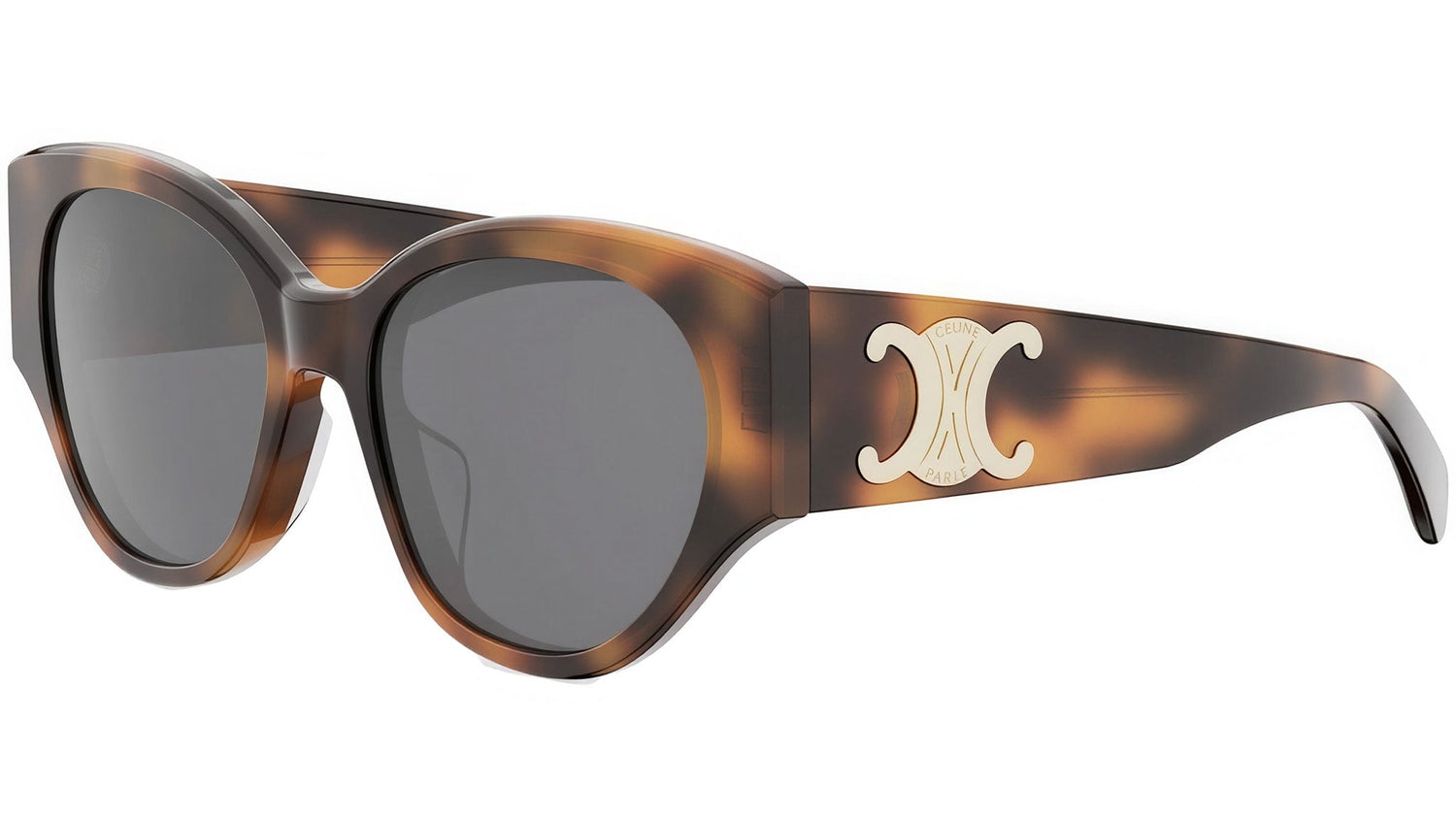 Maxi Triomphe Havana Butterfly Sunglasses