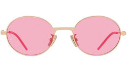 GV Speed Gold Round Sunglasses