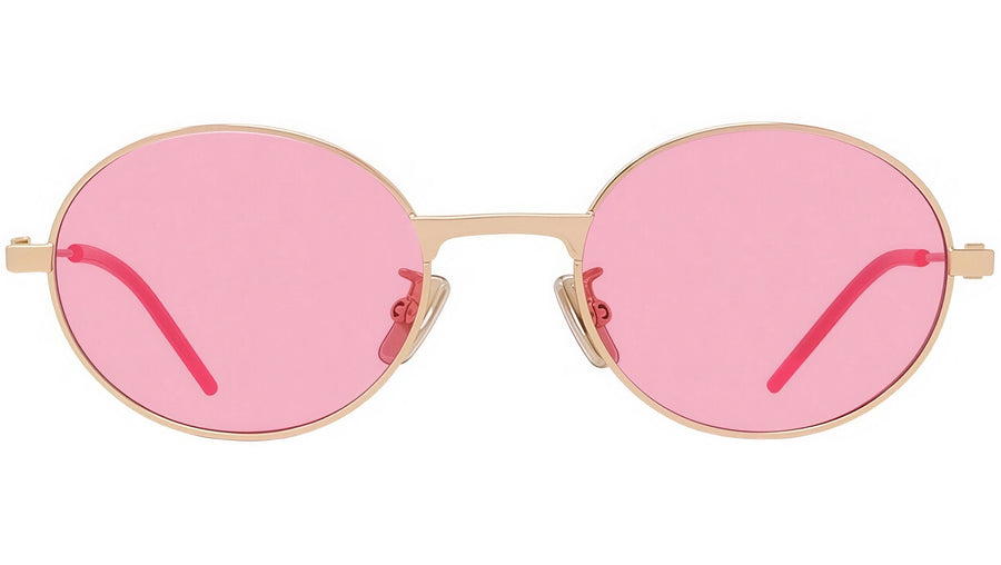 GV Speed Gold Round Sunglasses