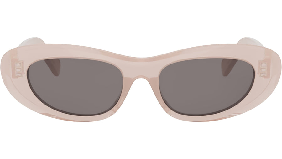 CELINE 3 Dots Orange Rectangular Sunglasses