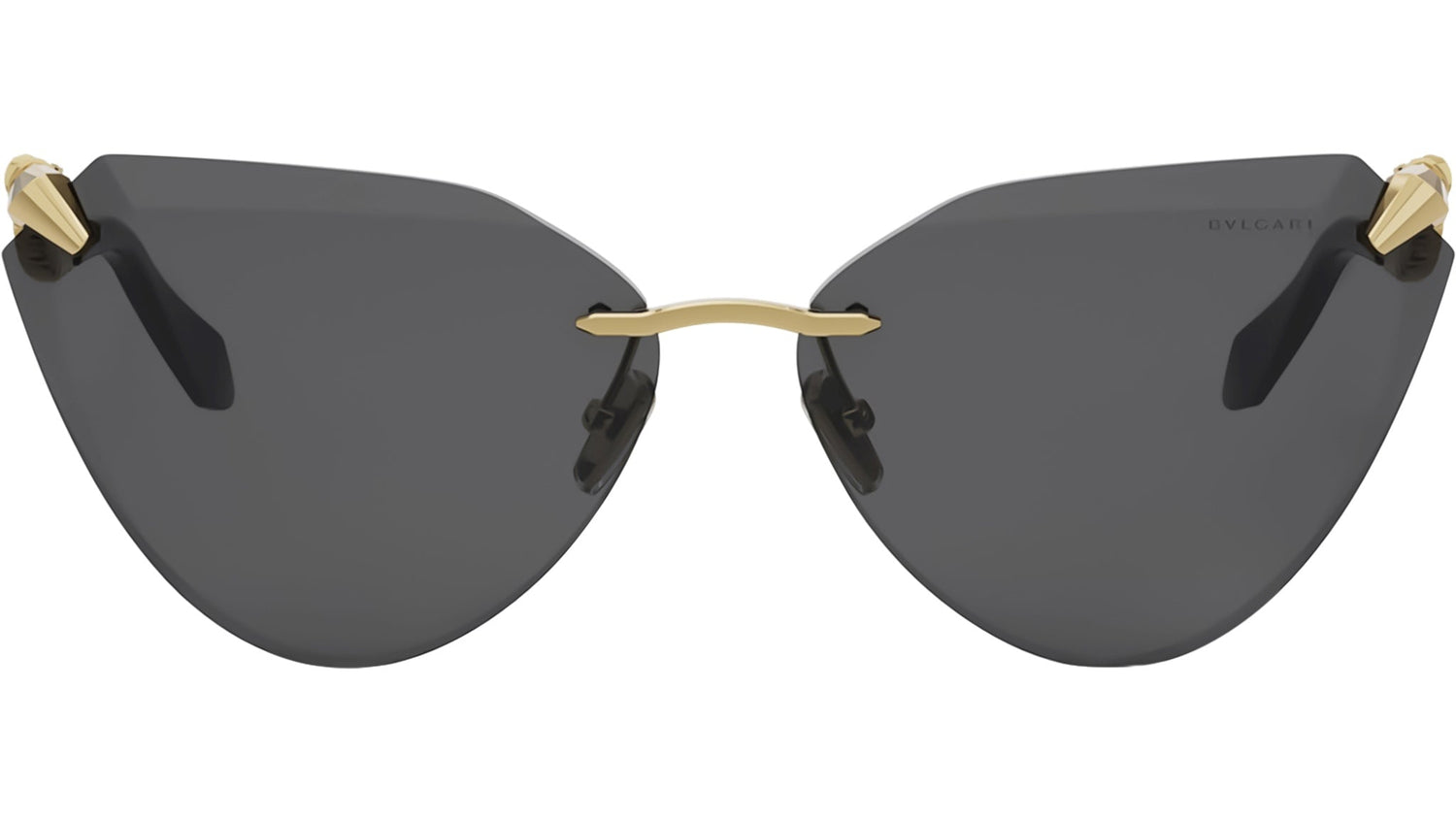 Serpenti Light Gold Cat Eye Sunglasses