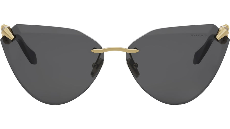 Serpenti Light Gold Cat Eye Sunglasses