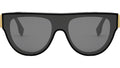 Fendi First Black Geometric Sunglasses