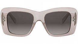 CELINE 3 Dots Brown Geometric Sunglasses