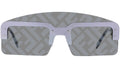 Fendi Technicolor Grey Mask Sunglasses