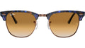 Clubmaster RB3016 125651 spotted brown/blue